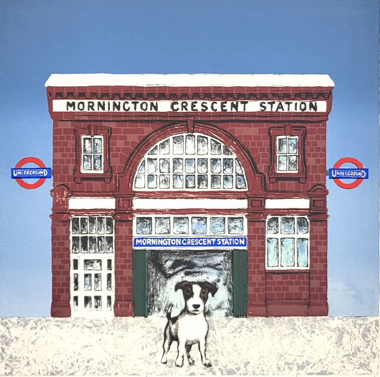 Mychael Barratt, Wes Anderson’s Dog - Mornington Crescent, 2023