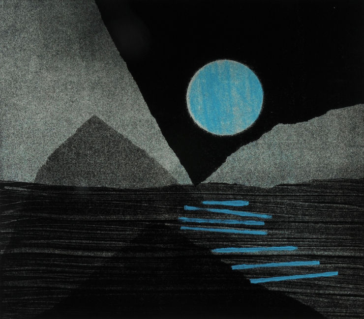 Nigel Swift, Arctic Moon, 2019