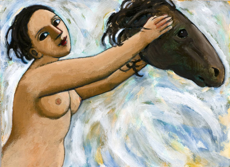 Anita Klein Studio Sale, The Mask