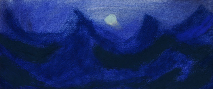 Nigel Swift Angry Sea, 2019