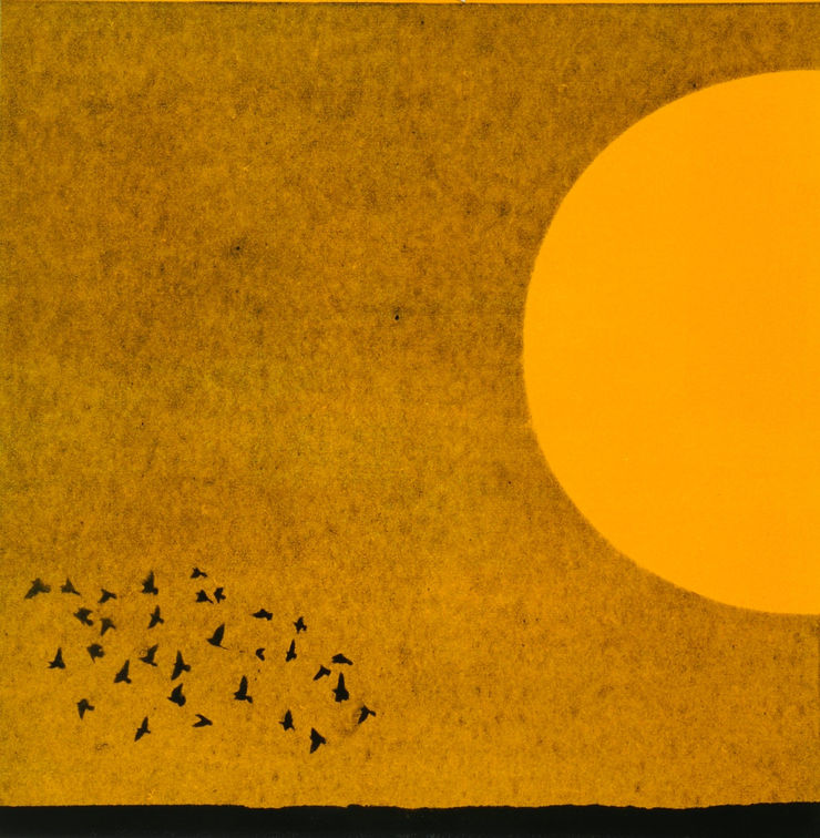 Nigel Swift Sun and Birds, 2021