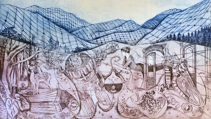 Summer Auction 2021, LOT 65: Míla Fürstová - Dreamscape, 2020