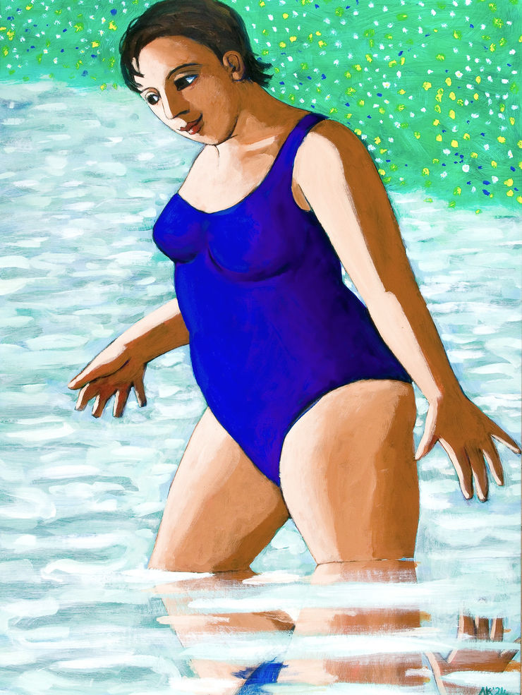 Anita Klein The Lake in Spring, 2024