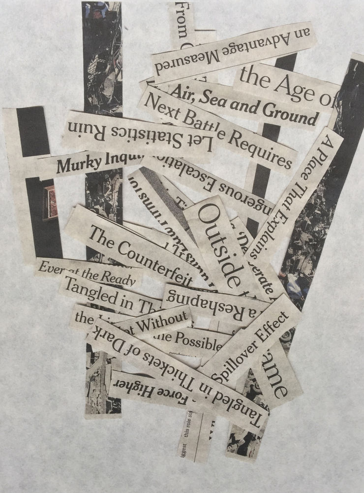 Closed Captioning (Tangled in Thickets), 2016