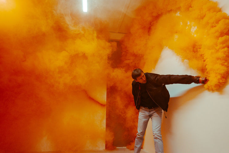 Marcin Dudek at Centre Wallonie, Bruxelles