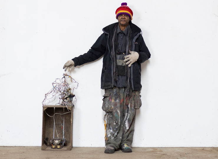 Lonnie Holley in the Evening Standard