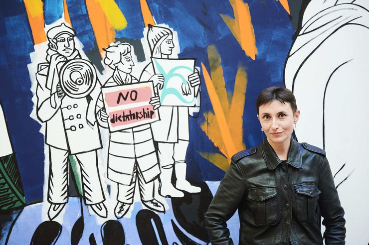 Victoria Lomasko in FAZ