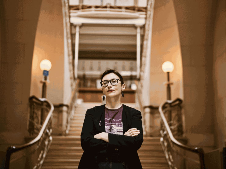 Victoria Lomasko in DeMorgen