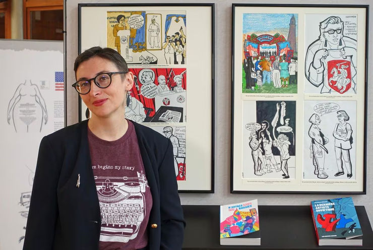 Victoria Lomasko in El Pais