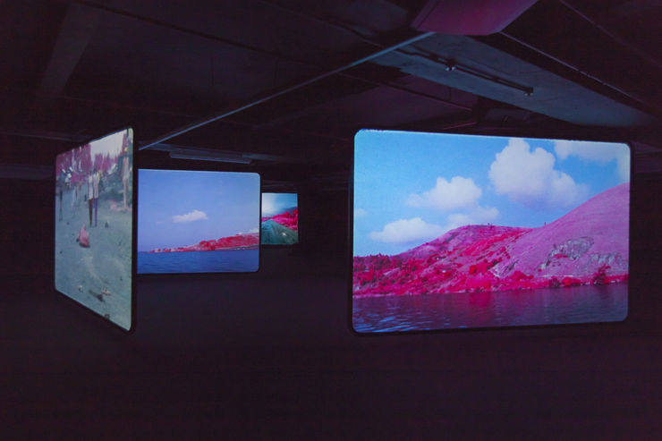 Richard Mosse, The Enclave, Installation view