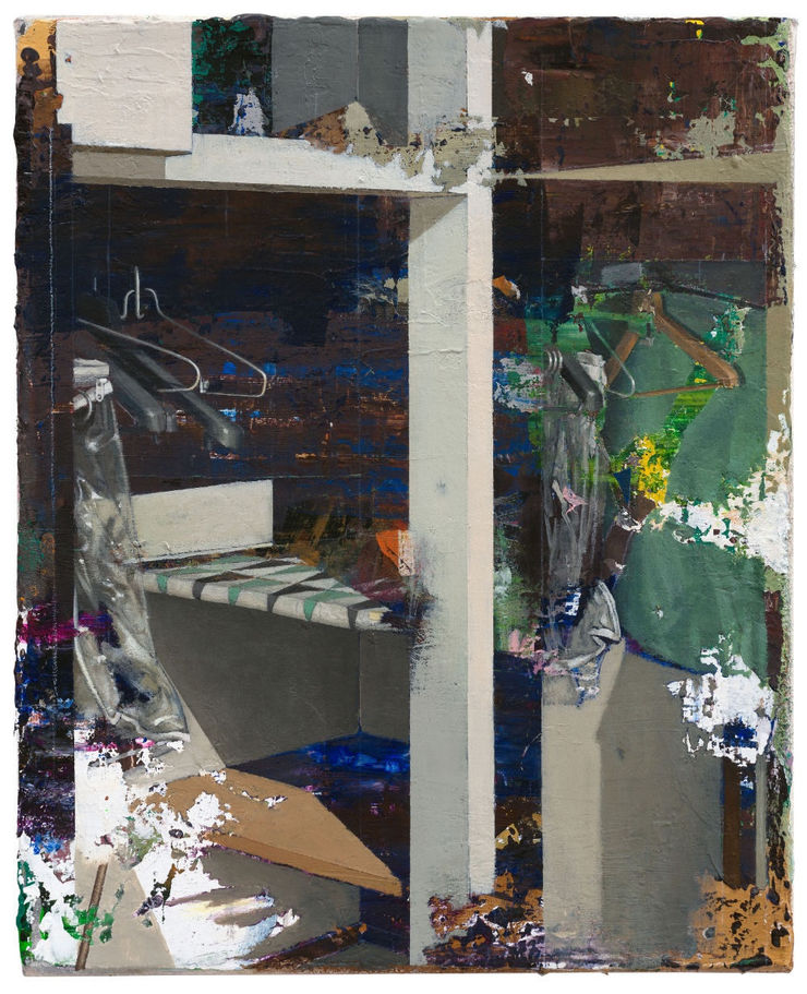 Carlos Sagrera - Moths - 2016 - acrylverf op doek - 32 x 26 cm