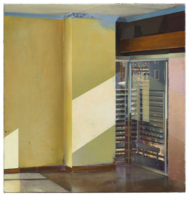 Carlos Sagrera - 6 pm - 2016 - acrylverf op doek - 62 x 60 cm