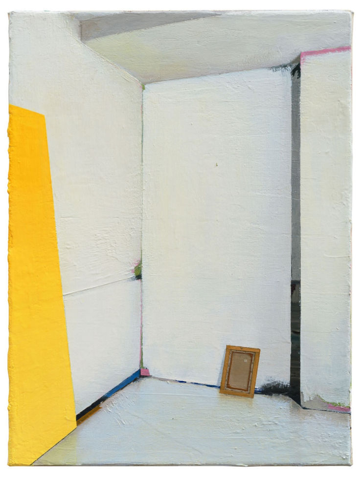 Carlos Sagrera - Take away the door - 2016 - acrylverf op doek - 41 x 31 cm