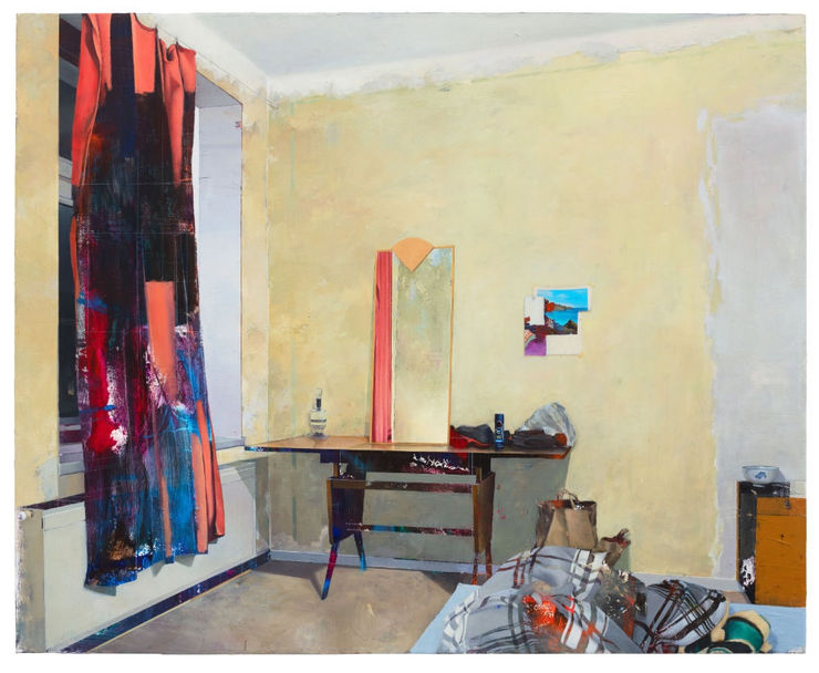 Carlos Sagrera - The wall - 2016 - acrylverf op doek - 130 x 160 cm