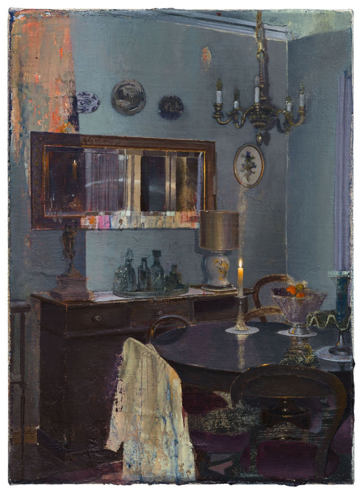 Carlos Sagrera - Wax - 2016 - acrylverf op doek - 33 x 24 cm