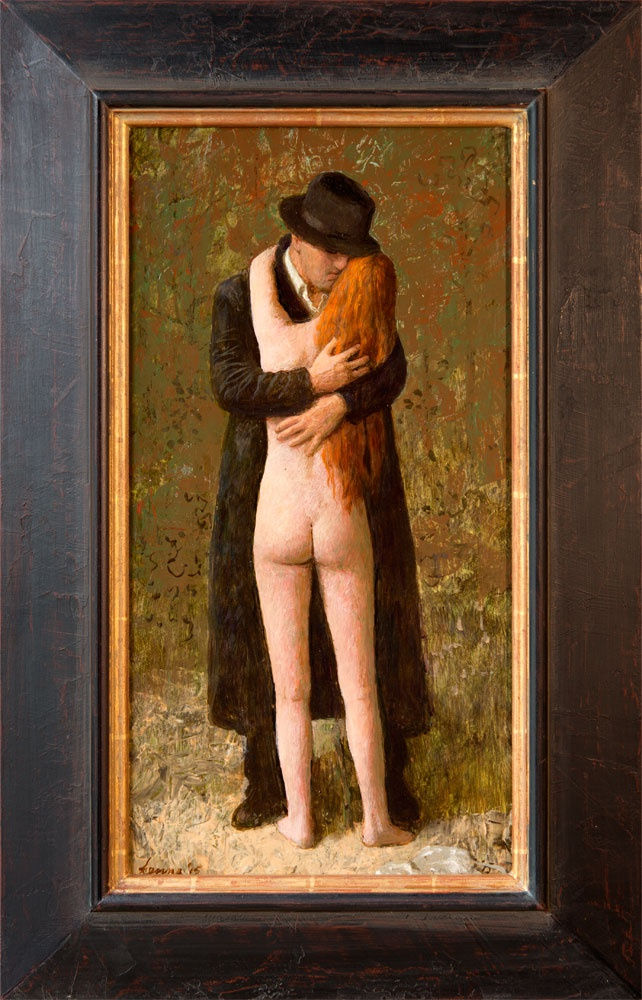 Kenne Gr&eacute;goire - Sprookje - 2015 - Acryl op paneel - 50 x 25 cm