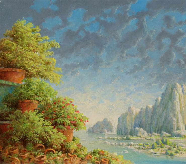 Hans Deuss - Winners and losers - 2014 - olieverf op paneel - 12 x 14 cm