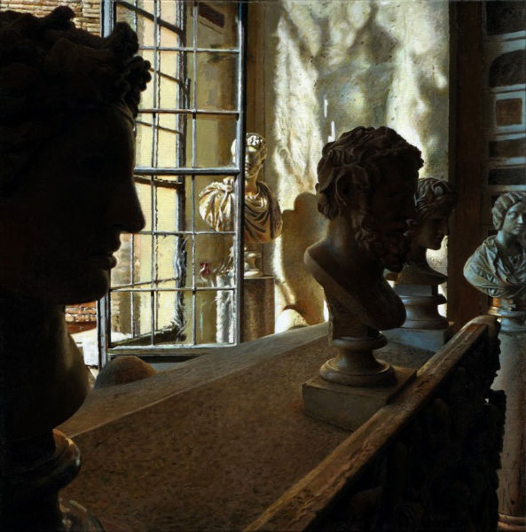 Jan Maris - Capitolini - 2013 - olieverf op doek - 70 &times; 70 cm