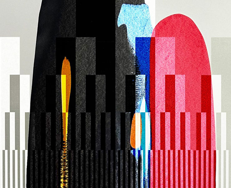 Farbige Abenteuer zwischen Ordnung und Intuition Clovis Wieske