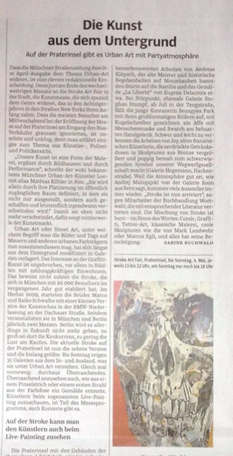 Die Kunst aus dem Untergrund