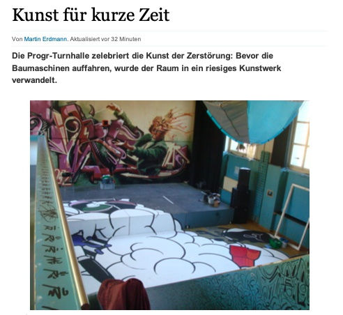 Kunst für kurze Zeit