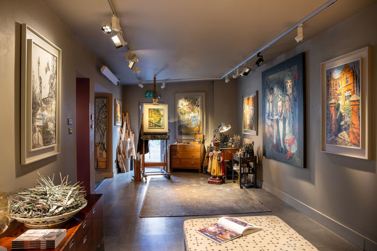 Gerard Byrne 35Years Exhibition Irish Modern Impressionism Art Gallery Dublin Ireland 3