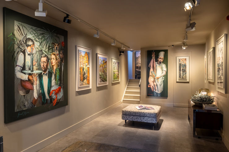 Gerard Byrne 35Years Exhibition Irish Modern Impressionism Art Gallery Dublin Ireland 4