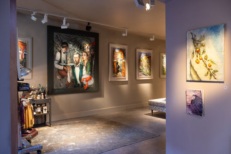 Gerard Byrne 35Years Exhibition Irish Modern Impressionism Art Gallery Dublin Ireland 7