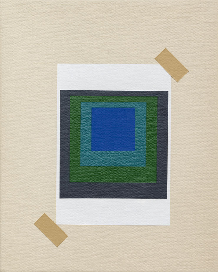 Juan Bolivar, Black Sabbath (after Albers 1963), 2021