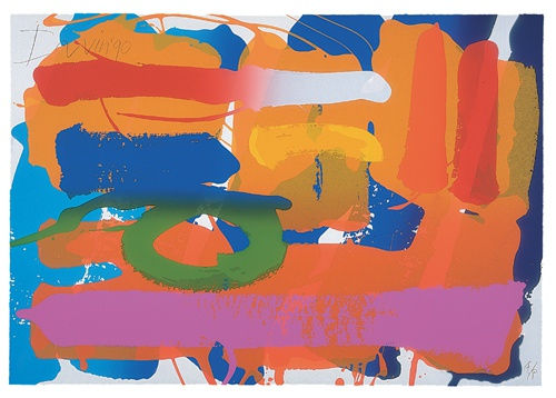 Albert Irvin, Rutland, 1990