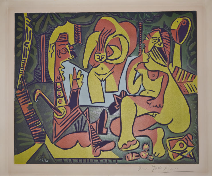 An abstract figurative art