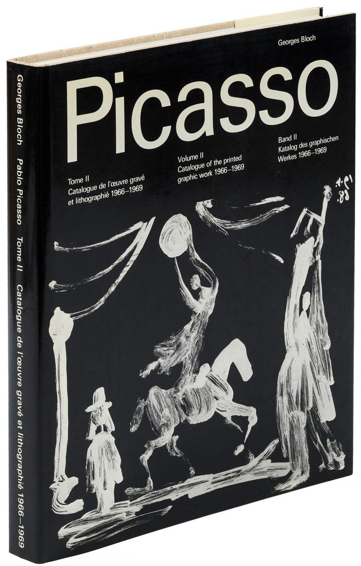 [Georges Bloch] Picasso: Volume II, Catalogue of Printed Graphic Work