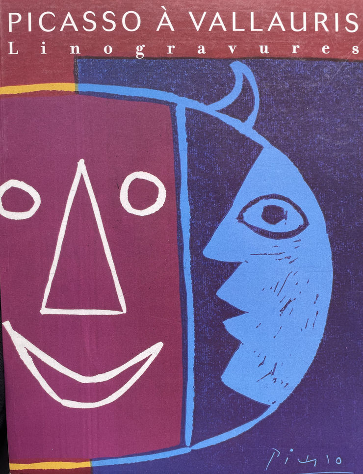 Picasso a Vallauris Linogravures cover