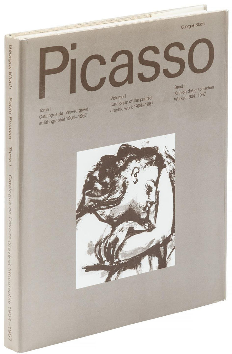 Picasso: Volume I, Catalogue of Printed Graphic Work cover