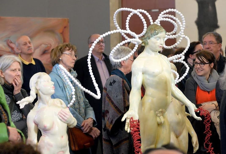 Ausstellung Cranach 2.0 in der Exerziershalle Wittenberg