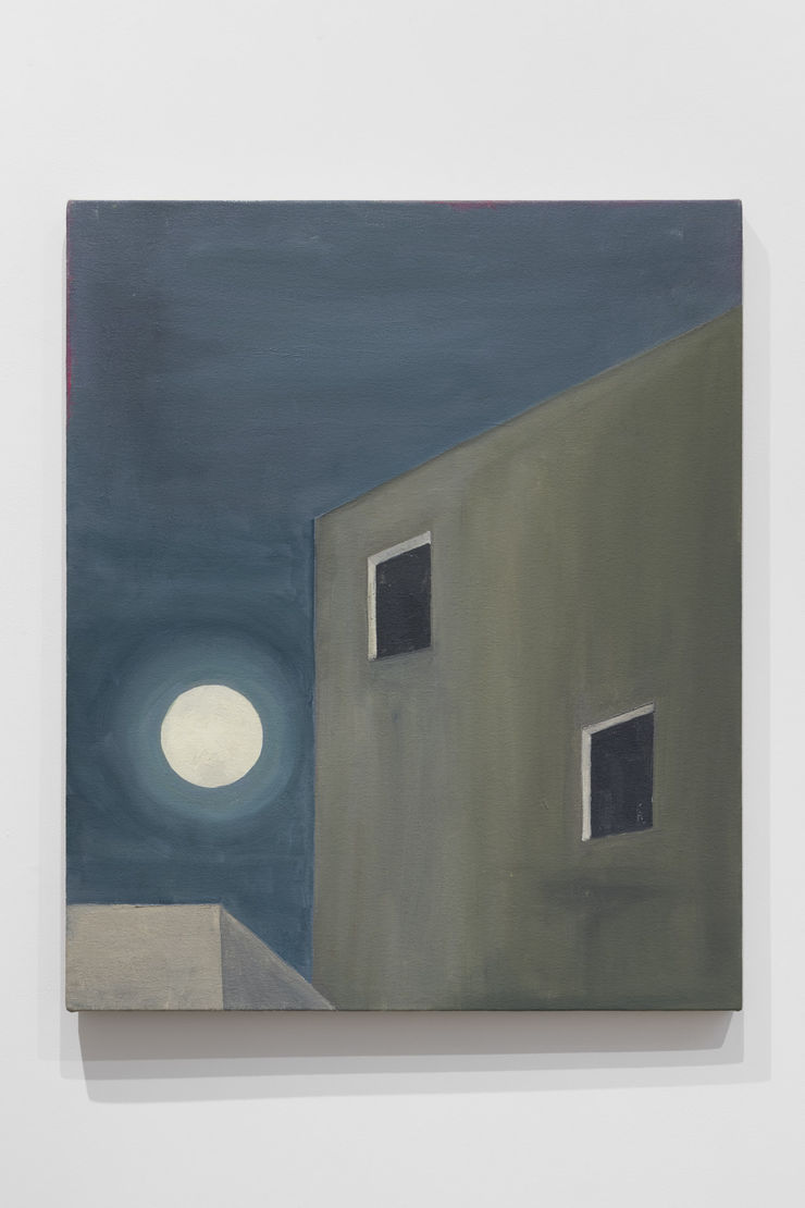 Renata de Bonis For you, Blue, 2024 Oil on linen