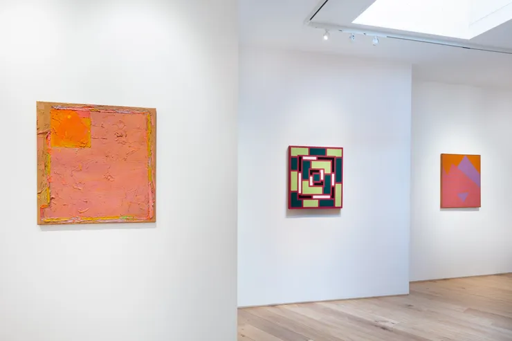 Installation view, To Situations New, at LAMB Arts Image by Angus Mill