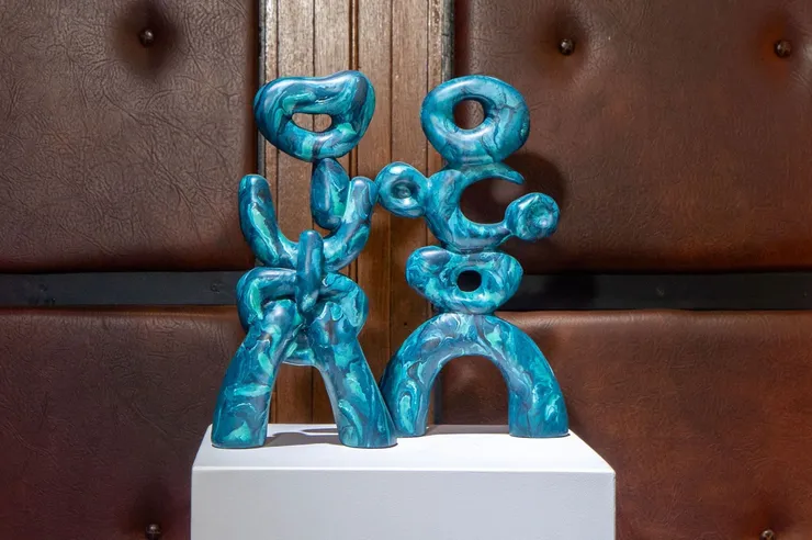 Lauren Baker Eros Totems Turquoise 2026