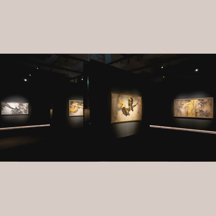 Infinities between Ink and Gold: Recent Works of Li Huayi Kwai Fung Hin Art Gallery, Hong Kong
