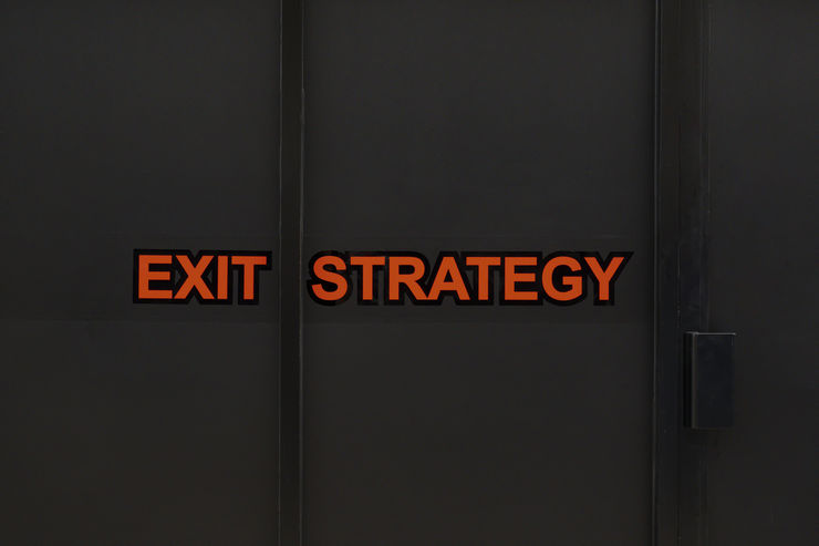 Installation View: Richie Culver, Exit Strategy, Carlos/Ishikawa, London, 2024 (photo credits to Damian Griffiths)