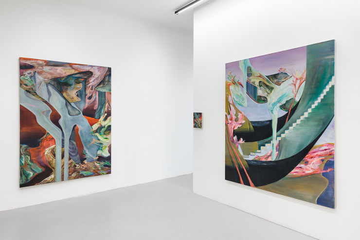 Cl&eacute;ment Bedel, Installation View: final glimmer, first breath, 2025 (Photo by Manuel Carreon Lopez)