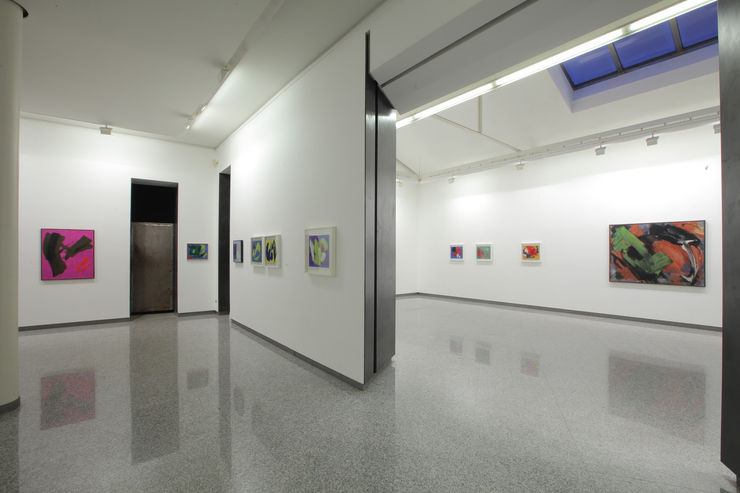 Veduta della prima e seconda sala.