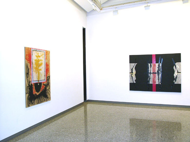 Veduta della prima sala.