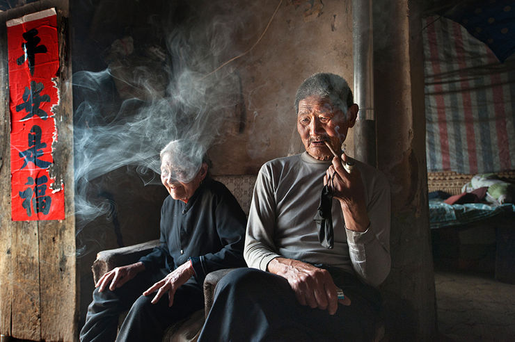 Zeng Yi, Peace is blessing, 2008, stampa ink-jet su carta Hahnemühle, cm 60x90