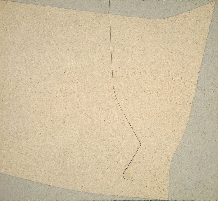 Arturo Bonfanti, Ac Murale 142, 1972 , cm 35x42, acrilico su pavatex