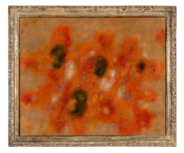 20. Serie bizantina, 1961, olio su tela, cm 65x81