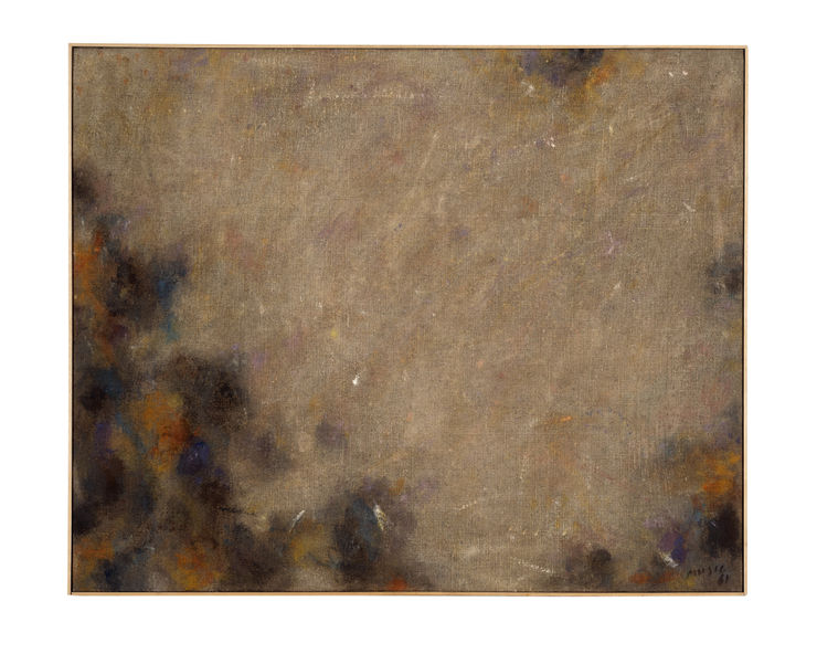 29. Paysage vide, 1961, olio su tela, cm 81x100