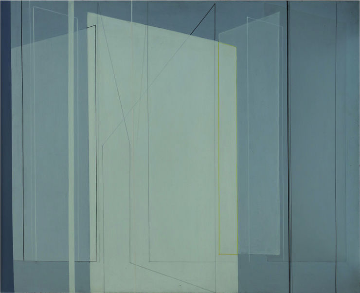 Hesperides, 1965, olio su tela, cm 73X92