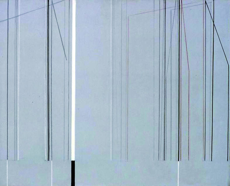 Blanche Nuit II, 1964, olio su tela, cm 65X92