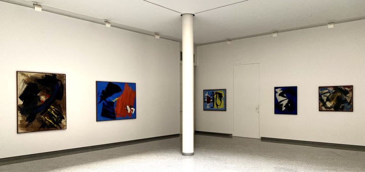 Veduta dell'esposizione.